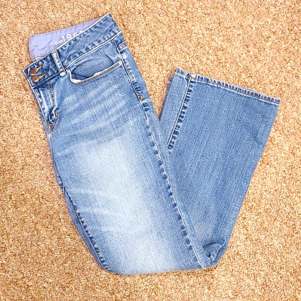 Gap 1969 Women's Perfect Boot Jeans, Light Wash, Size 8/29